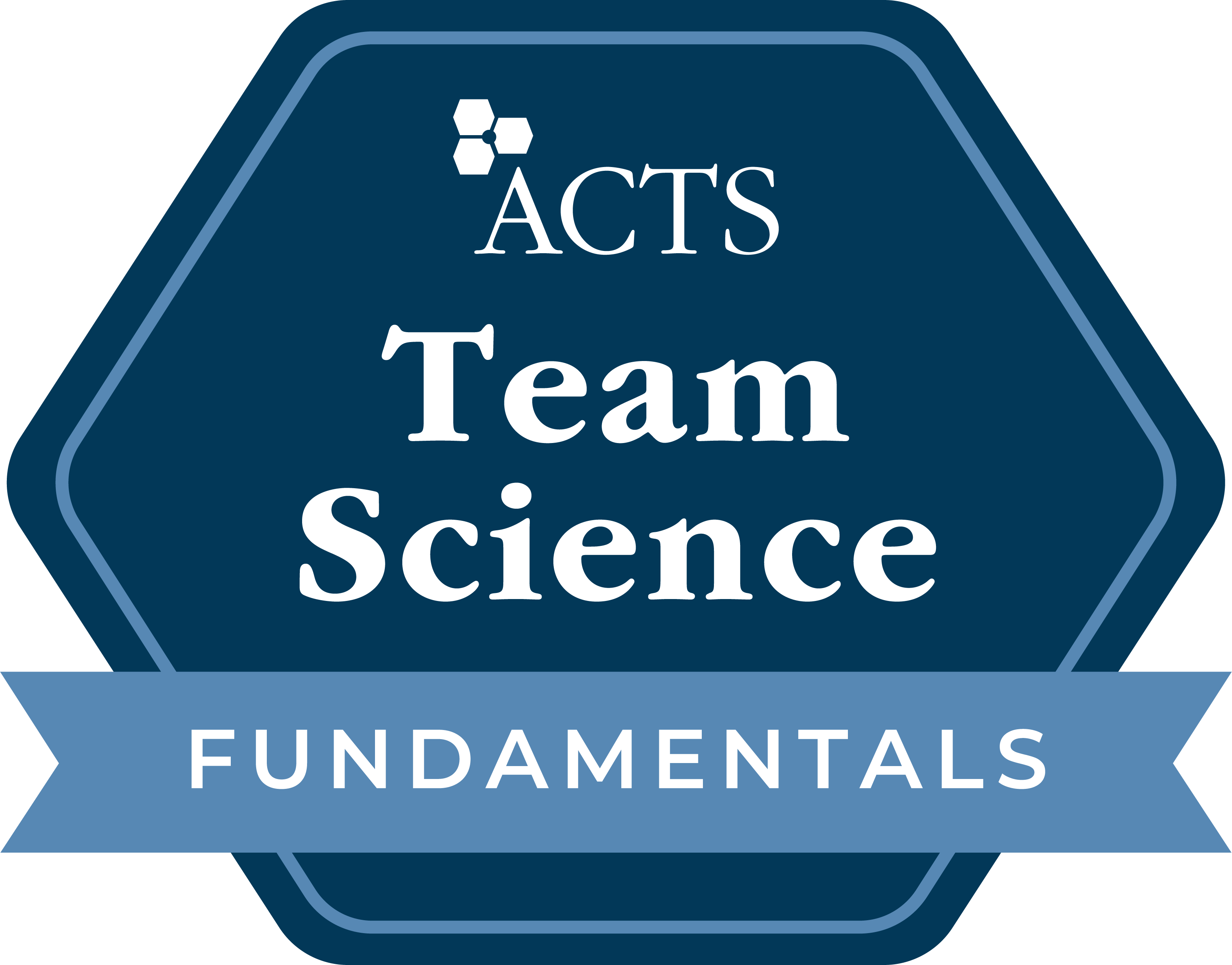 ACTS Team Science digital badge