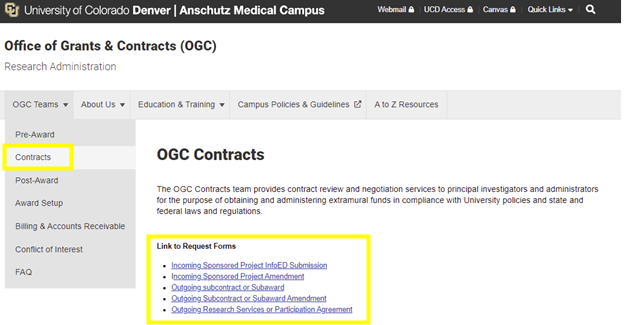 OGC Contracts