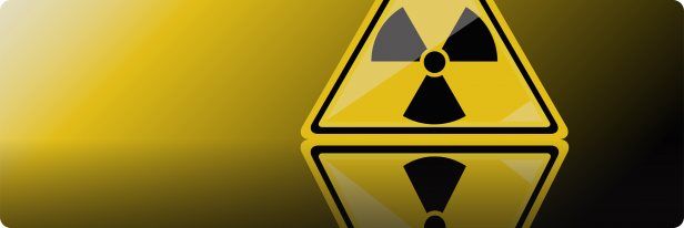 radioactive warning label