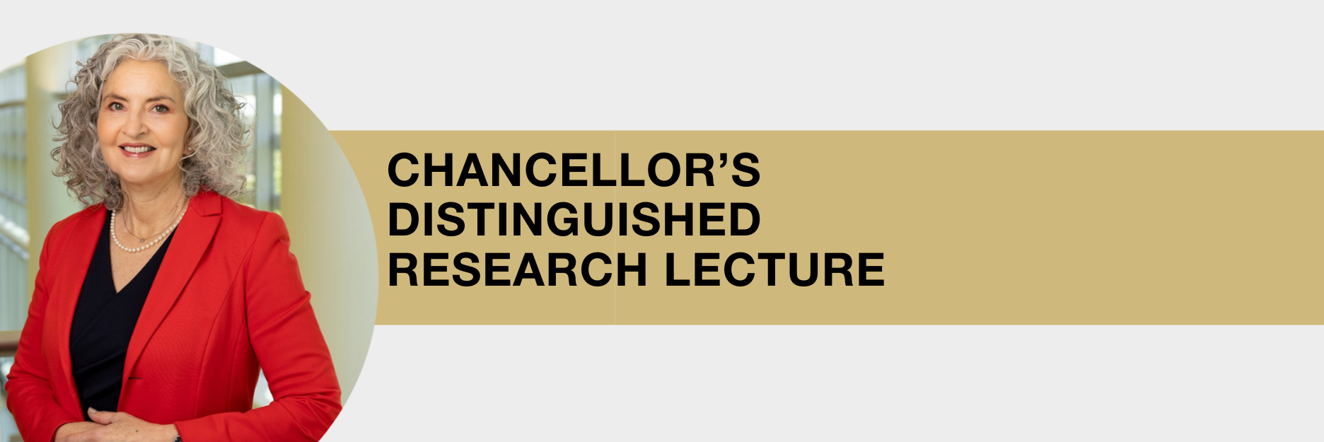 Promotional image of Dr. Santoro for the Fall Chancellor's Distinguished Research Lecture