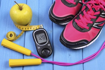 Fitness tools and diabetes machine