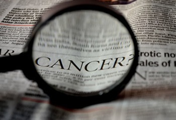 Newspaper article about cancer