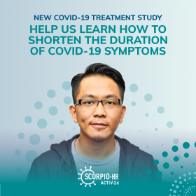 SCORPIO-HR Study: New COVID-19 Treatment Study